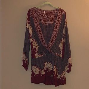 Free People Deep V Dress